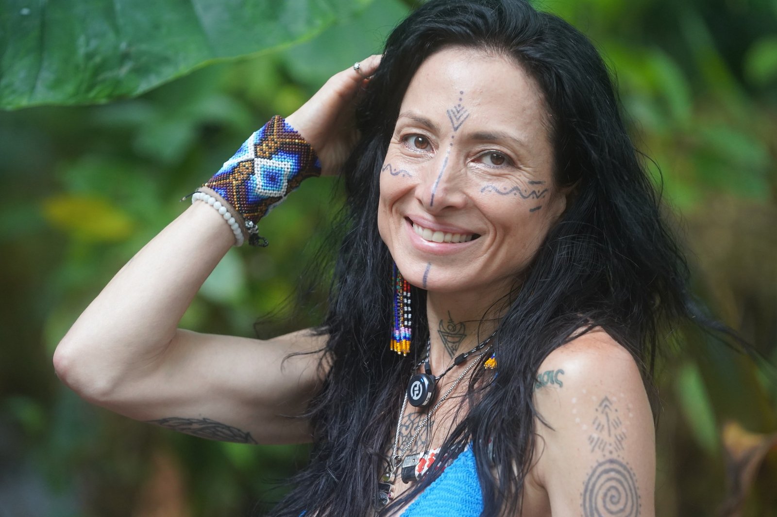 emotional release during plant medicine ceremony in nature consciousness documentary